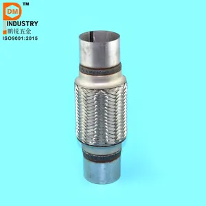 Ad alta pressione in acciaio <span class=keywords><strong>inox</strong></span> muggito Auto silenziatore flessibile tubo di scarico flessibile muggito per impieghi gravosi - Product Image 3