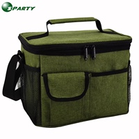 Sac Isotherme Réutilisable Grande Capacité Anti-Fuite pour Adultes, avec Bandoulière Réglable – Idéal Plage, Bureau, Pique-Nique, Randonnée