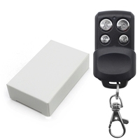 Télécommande universelle 433Mhz pour porte de garage et de voiture électrique 12V ouvre-code automatique face à face émetteur