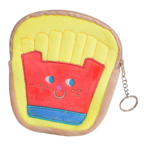 Xách Tay Sang Trọng Màu Đồng Xu Ví Mềm Vải Mùa Đông Thẻ Túi Son Môi Lưu Trữ Pouch - Product Image 3