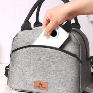 Sac à lunch isotherme Beilian noir grande capacité, portable, pour le stockage des aliments, pour les employés de bureau, utilisation en extérieur - Product Image 4