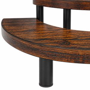 Présentoir de table moderne en bois à 3 niveaux, écologique, pour cupcakes, bijoux, parfums et figurines Funko Pop - Product Image 3