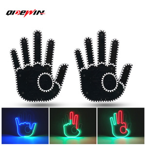 ไฟแสดงท่าทางรถยนต์ 7 โหมด ไฟ LED สีเหลือง สำหรับติดตั้งเพิ่มเติม พร้อมรีโมทคอนโทรล - Product Image 3