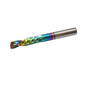 Joseph Hot Sale Carbide Compound <b>Cnc</b> Router Bit DLC Coating Single Flute up Down Cut for Acrylic for Pvc Cutting Milling <b>Cutter</b> - Product Image 4