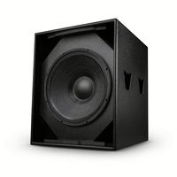 Bekboes S18+ Caisson de basses passif de 18 pouces, enceintes DJ, performance scénique, équipement audio professionnel