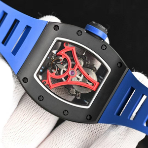 Men's Black Ceramic Tourbillon Skeleton Automatic Mechanical <b>Watch</b>, Customizable RM52-03 - Product Image 5