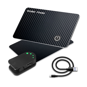 MFi-zertifizierter iOS Android GPS-Tracker, schlanker Smart Card Finder, kabelloser Bluetooth Anti-Verlust-Locator-Tag, IP68, Kunststoff - Product Image 2