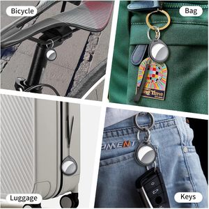 Traceur/Localisateur intelligent compatible avec Apple Find My (iOS uniquement), balise intelligente sonore 100 dB - Product Image 6