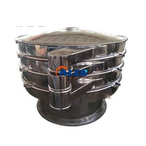 Nuova tecnologia piccola scala ad ultrasuoni setaccio polvere Fine separatore spezie attrezzature di filtraggio aglio cocco vibratore classificatore - Product Image 1