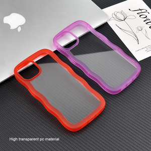 Nouveau Design <span class=keywords><strong>Motif</strong></span> de Vague Manchon de Protection Antichoc Transparent pour Téléphone Portable pour <span class=keywords><strong>iPhone</strong></span> 14 13 12 <span class=keywords><strong>11</strong></span> Pro Max - Product Image 6
