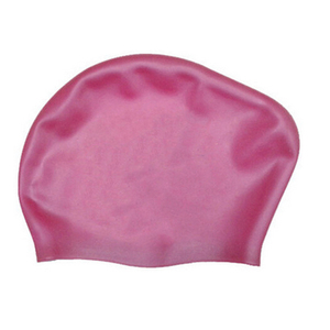 Femmes imperméable imprimable bonnets <span class=keywords><strong>de</strong></span> natation en silicone pour cheveux longs - Product Image 5