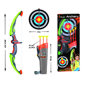 Enfants tir arc avec 3 flèches d'aspiration cible flèche <span class=keywords><strong>carquois</strong></span> arc flèche <span class=keywords><strong>jouet</strong></span> ensembles enfants pratique jeu <span class=keywords><strong>jouet</strong></span> tir à l'arc accessoires - Product Image 3