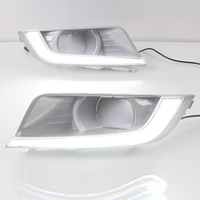 Gobison Prix d'usine LED DRL Clignotant Feux de circulation diurne Feu antibrouillard pour Ford Ranger 2015 2016 Feu antibrouillard