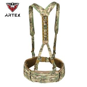 Chaleco Táctico con Tirantes Desmontables, Cinturón Táctico, Chaleco de Combate para Caza, Bolsas de Pecho, Cinturón de Batalla, Chaleco Táctico de Pecho - Product Image 1