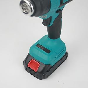 Mini pistolet à air chaud à <span class=keywords><strong>batterie</strong></span> Li-on à main Pistolet à air chaud Chauffage sans fil Température Pistolet à chaleur électrique - Product Image 6