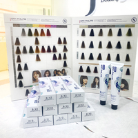 Crème colorante pour cheveux professionnelle de qualité supérieure, à base de plantes biologiques, 100 ml, vente en gros d'usine, semi-permanente, sans ammoniaque, couvre les cheveux gris