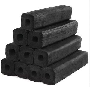 Dài Đốt Tùy Chỉnh Than Hoạt Tính Than Bánh BBQ Nén Than Tre Với Tro 95% 8000j calory Cho Nấu Ăn Ngoài Trời - Product Image 2