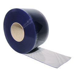 Bande de rideau <span class=keywords><strong>en</strong></span> <span class=keywords><strong>PVC</strong></span> personnalisée 2 mm x 200 mm, rouleaux de rideau <span class=keywords><strong>en</strong></span> <span class=keywords><strong>PVC</strong></span> transparent de 50 m pour usage industriel extérieur - Product Image 2