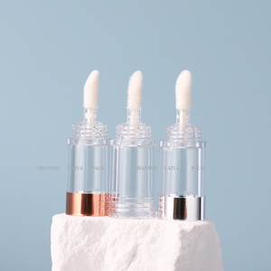 Forme de stylo fantaisie 1ml petit rond nu vide empilé teinte de lèvres glaçure bouteille tube 2 en 1 5 en 1 rouge à lèvres liquide tubes de gloss à lèvres - Product Image 5