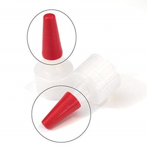 ฝาขวดยาวสีแดงสำหรับเปลี่ยนฝาขวดสำหรับขวดจ่ายยาแซนเดฟวายอร์ก 100 ชิ้น รุ่น ROC-สีแดง - Product Image 2