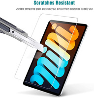 Protecteur d'écran, en verre trempé, pour iPad Mini 6 8.3 pouces, film de protection anti-rayures, dureté 9H, 2021 pièces