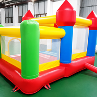 Vente directe d'usine, château gonflable pour enfants en PVC, logo et couleur personnalisés, utilisation en extérieur