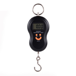 Portable Electronic Hanging Scale Mini Digital Weight Measuring For Luggage Travel Kitchen Use 10kg Capacity Plastic Body - Product Image 2