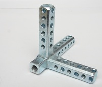 Fabricant Ningbo pour les boîtiers métalliques Rittal connecteur à trois voies té en fer pour la boîte de Distribution de porte d'armoire Rittal