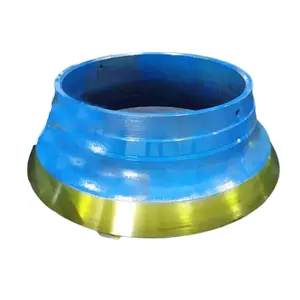 New High Manganese Steel Casting Bowl Liner for Cone Crusher Coal Mining Spare Parts