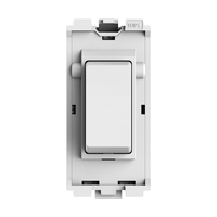 Interrupteur cinétique sans fil RF433 UK auto-alimenté, sans piles, sans fils, compatible avec le système BG R Range Nexus Grid