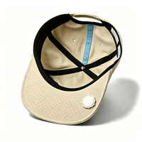 Casquette de baseball personnalisée à 5 panneaux, souple, imperméable, à visière plate, avec logo imprimé au laser, commande OEM pour petits lots, idéale pour le sport et les loisirs