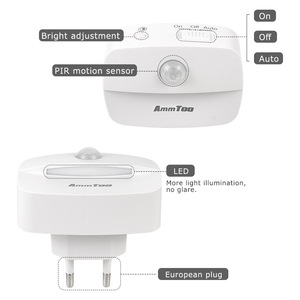 <span class=keywords><strong>Sensor</strong></span> de movimiento <span class=keywords><strong>LED</strong></span> inalámbrico, luz nocturna, Detector de movimiento, dormitorio, escalera, armario, mesita de noche, lámpara de noche, alimentado por batería de 220V - Product Image 6