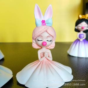 8 Desejando Rainbow Princesa Boneca PVC 1/12 Escala Fantasia Desktop Ornamentos Bebê Máquina Fantasma Extinguindo Lâmina Hand Set YK - Product Image 3