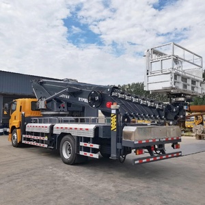 Camión con Plataforma de Trabajo Aérea ISUZU GIGA de 60 m, Nuevo, Diésel, 300 HP, con Brazo Telescópico y Cesta de Trabajo - Product Image 5