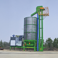 Séchoir à riz mobile diesel haute efficacité pour céréales