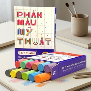 Duc Thanh Safe For Kids Dustless Color <b>Chalk</b> Premium Calcium Carbonate Blackboard Art <b>Chalk</b> B2B E-commerce Export - Product Image 1
