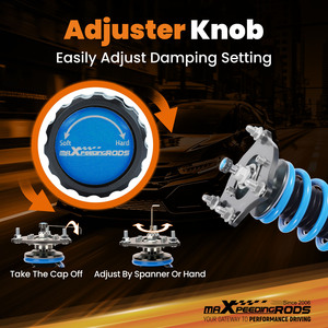 Maxpeedingrods ชุดโช้<span class=keywords><strong>ค</strong></span>อัพสปริงด้านหน้าและด้านหลังสำหรับ Honda <span class=keywords><strong>Civic</strong></span> coupe/sedan 16-21 <span class=keywords><strong>FC</strong></span> - Product Image 6