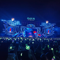 Barra de Luces LED RGB de Largo Alcance Sincen 2.4G 433MHz con Sincronización por Lotes para Conciertos, Estadios, KPOP e Interacción con el Público