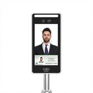 Système biométrique de pointage par empreinte digitale et veineuse du palme, étanche, avec vision nocturne, mesure de température et audio bidirectionnel - Product Image 2