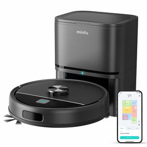 App-kiểm soát Tự Đổ <span class=keywords><strong>robot</strong></span> lau sạch hộ gia đình ướt khô chân không aspiradora với bộ lọc HEPA lidar lau quét <span class=keywords><strong>Robot</strong></span> - Product Image 1