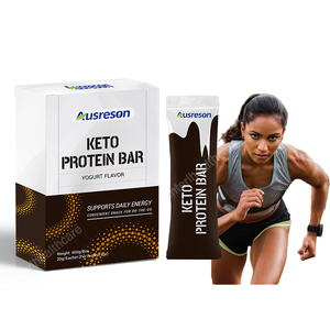 Barra de Proteína <span class=keywords><strong>Keto</strong></span> Ausreson OEM, Grado Alimenticio, Sin Gluten, Sin Azúcar, Para Control de Peso y Fitness - Product Image 1
