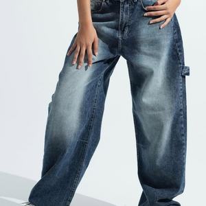 Pantalones Vaqueros Holgados de Moda para Mujer, Estilo 2025, Personalizados, Estilo Vintage, Tendencia Urbana - Product Image 2