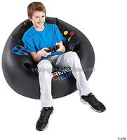 Fauteuil de salon gonflable moderne en PVC écologique, pliable et portable, pour enfants, adolescents, soirées cinéma en famille, dortoirs, fêtes