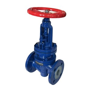 Hot Selling Origina Direct Sales Casting Steel PTFE <b>Sealed</b> Manual Fluorin-lined Plug Valve for Petro-chemical Industry Free Ship - Product Image 3