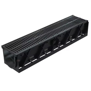 Chất lượng cao HDPE rãnh hệ thống kênh thoát nước với nhự<span class=keywords><strong>a</strong></span> thoát nước bì<span class=keywords><strong>a</strong></span> ngoài trời - Product Image 2