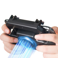 Manette de Jeu Mobile SR 2000 mAh avec Gâchette et Ventilateur de Refroidissement pour PUBG, Compatible iPhone et Android