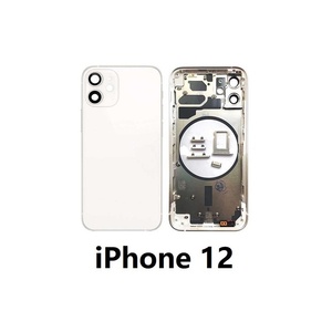 Chasis para iPhone 12 con Tapa Trasera Blanca - Product Image 3