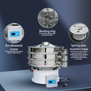 Máy sàng lọc siêu âm bột kim loại Máy sàng lọc cát thạch anh màn hình rung - Product Image 3