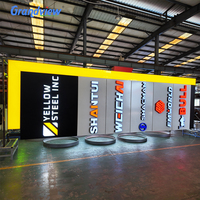 Panneau publicitaire LED extérieur étanche, panneau publicitaire lumineux pour station-service