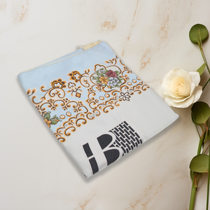Hermoso tapete de oración moderno, acolchado, lavable, de poliéster con patrón de cielo bordado, tapete de culto para viajes en coche, para todas las estaciones. - Product Image 1